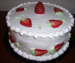 Pastel de Fresas